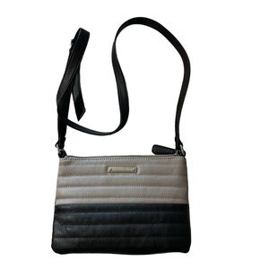 Nine West women's grey and black crossbody bag